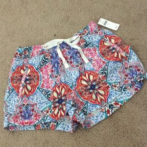 Floral patterned shorts